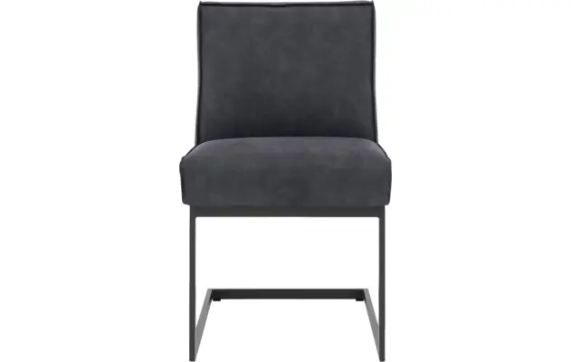 Goossens excellent eetkamerstoel tom blauw micro leer - 8213160-01