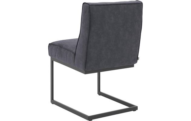 Goossens excellent eetkamerstoel tom blauw micro leer - 8213160-03