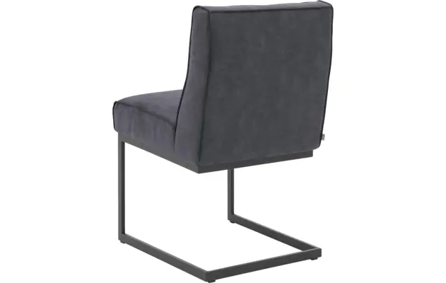 Goossens excellent eetkamerstoel tom blauw micro leer - 8213160-03