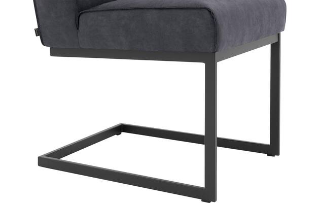 Goossens excellent eetkamerstoel tom blauw micro leer - 8213160-05
