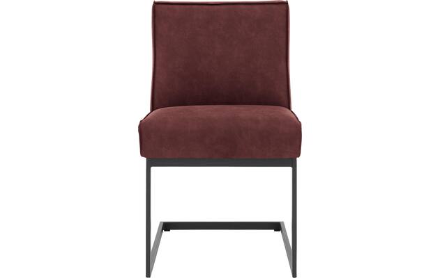 Goossens excellent eetkamerstoel tom rood micro leer - 8213161-01