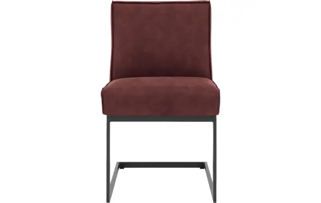 Goossens excellent eetkamerstoel tom rood micro leer - 8213161-01