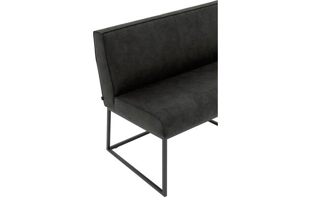 Goossens excellent eetkamerbank tom grijs micro leer - 8213172-04