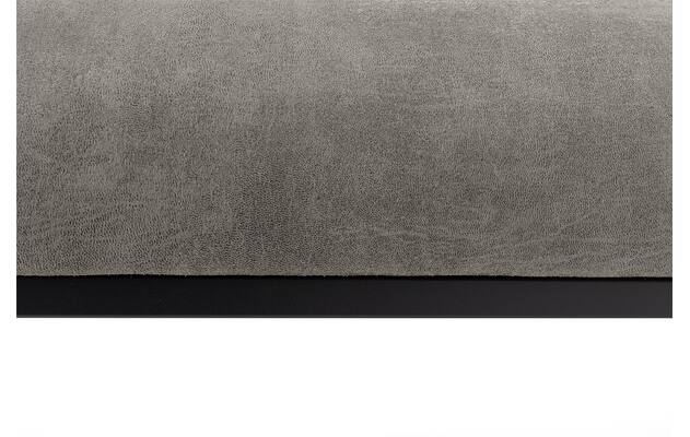 Goossens excellent eetkamerbank tom grijs micro leer - 8213177-06