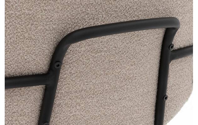Goossens eetkamerstoel hjalmar beige stof - 8213334-07