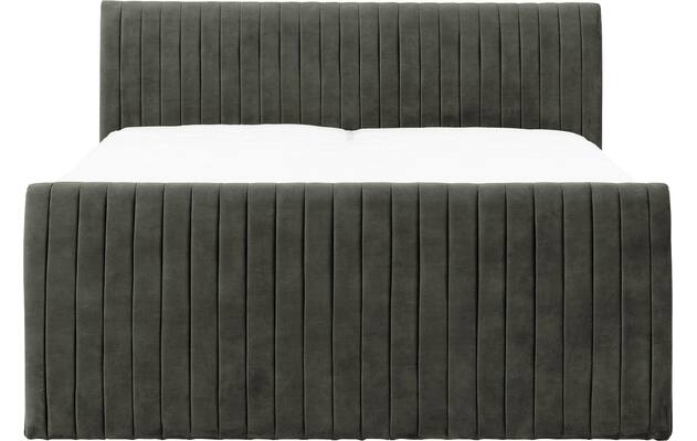 Goossens excellent boxspring compleet briljant supreme compleet groen stof - 8213348-06