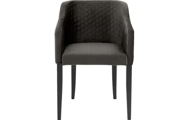 Goossens eetkamerstoel peda grijs stof - 8213352-01