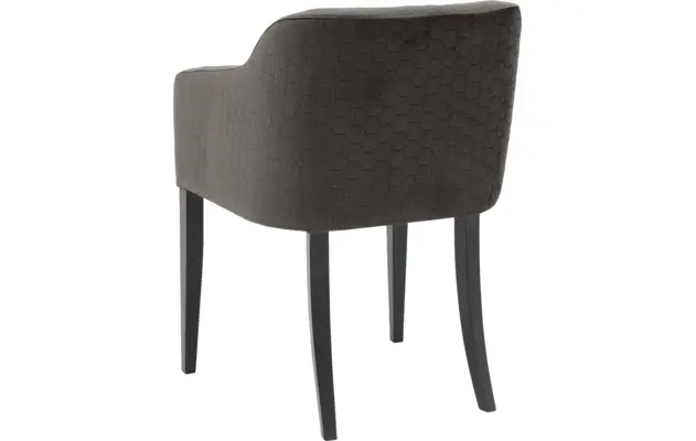 Goossens eetkamerstoel peda grijs stof - 8213352-03