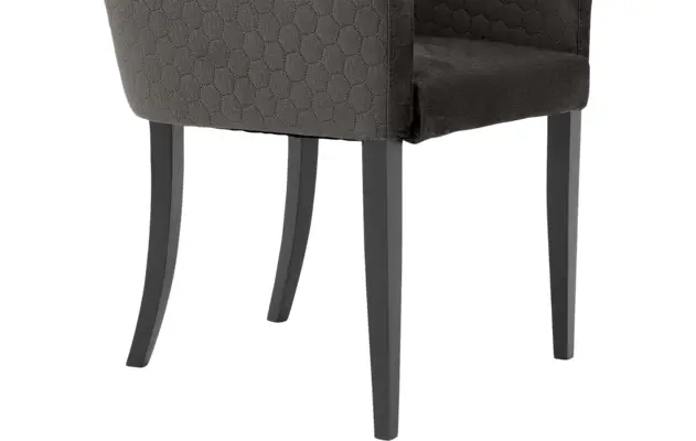 Goossens eetkamerstoel peda grijs stof - 8213352-05