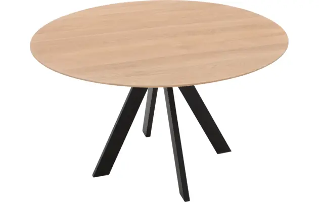 Goossens excellent eettafel uniek blank eiken - 8213354-04