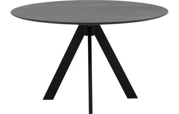 Goossens excellent eettafel uniek zwart eiken - 8213355-02