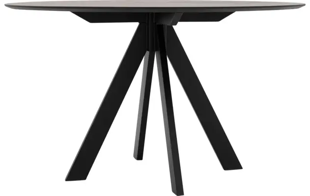 Goossens excellent eettafel uniek zwart eiken - 8213355-03