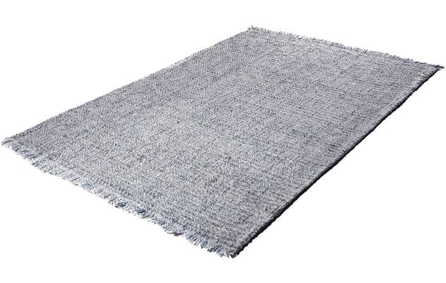 Goossens eco vloerkleed paum blauw wol - 8213379-01