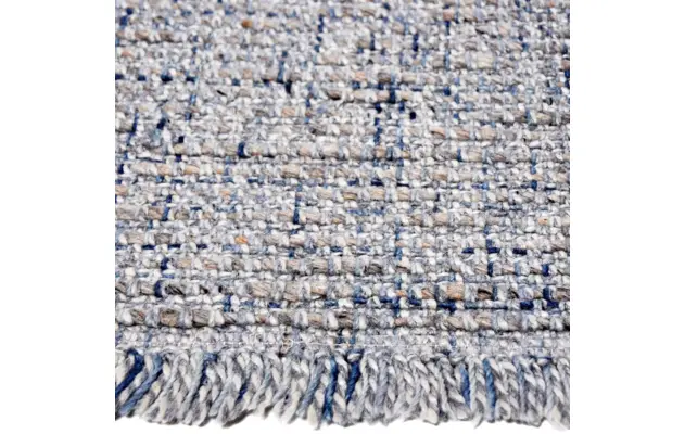 Goossens eco vloerkleed paum blauw wol - 8213379-03