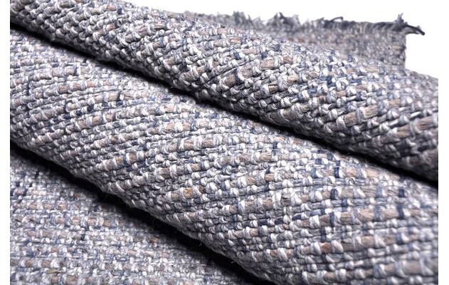 Goossens eco vloerkleed paum blauw wol - 8213379-04