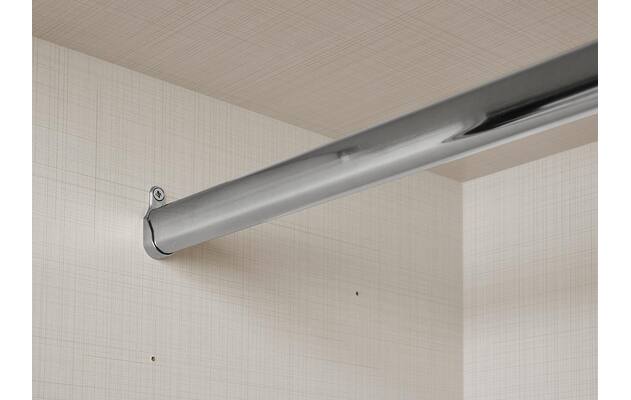 Goossens kledingkast big choice type 01 163 bruin hoogwaardig meubelplaat - 8213442-02