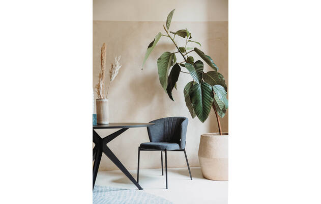 Goossens excellent eettafel uniek zwart eiken - 8213473-03