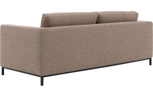 Goossens zitbank maxima bruin stof - 8213495-03