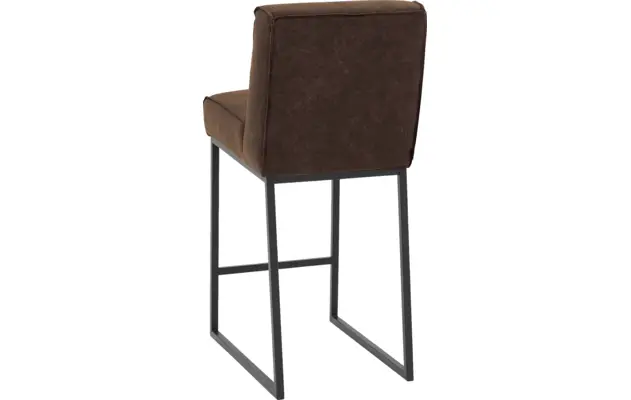 Goossens excellent barstoel tom bruin leer - 8215128-02