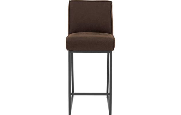 Goossens excellent barstoel tom bruin leer - 8215128-03