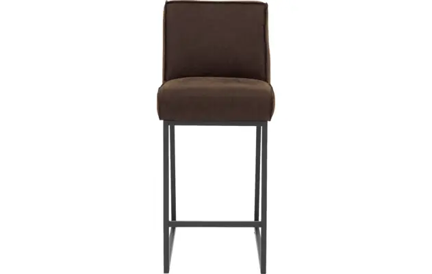 Goossens excellent barstoel tom bruin leer - 8215128-03