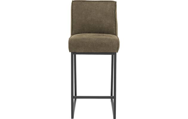 Goossens excellent barstoel tom groen leer - 8215129-03