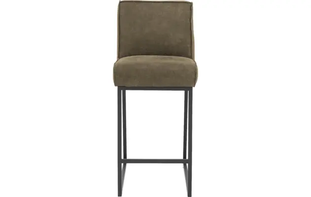 Goossens excellent barstoel tom groen leer - 8215129-03