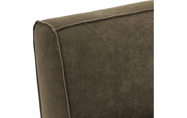 Goossens excellent barstoel tom groen leer - 8215129-06