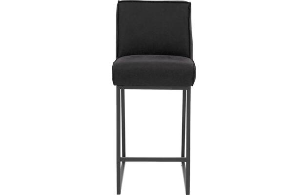 Goossens excellent barstoel tom zwart leer - 8215131-03