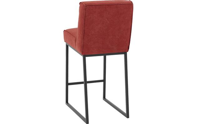 Goossens excellent barstoel tom rood leer - 8215132-02