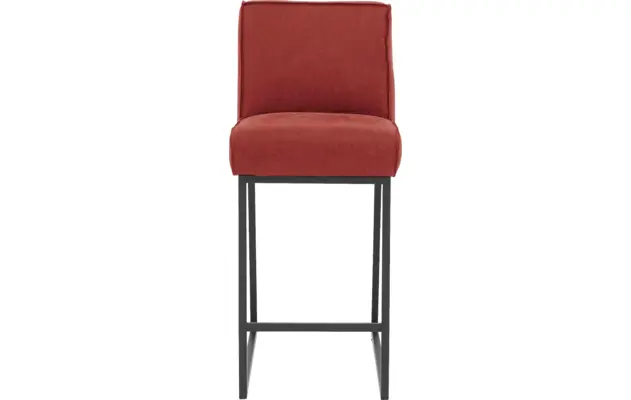 Goossens excellent barstoel tom rood leer - 8215132-03