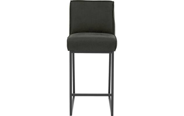 Goossens excellent barstoel tom groen leer - 8215134-03