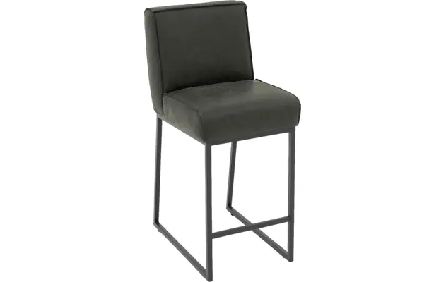 Goossens excellent barstoel tom groen leer - 8215134-04