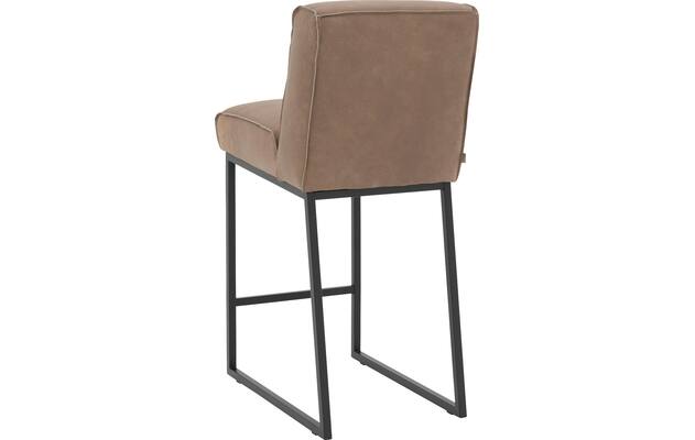 Goossens excellent barstoel tom bruin leer - 8215135-02