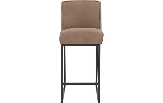 Goossens excellent barstoel tom bruin leer - 8215135-03