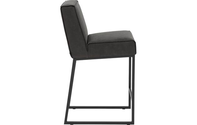 Goossens excellent barstoel tom grijs micro leer - 8215136-03