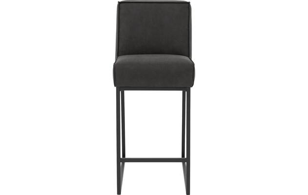 Goossens excellent barstoel tom grijs micro leer - 8215136-04