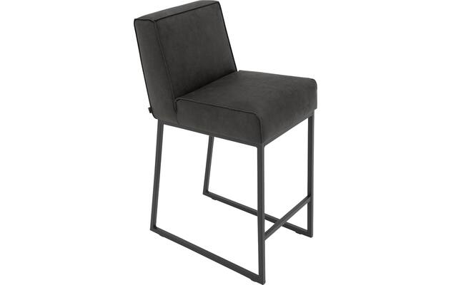 Goossens excellent barstoel tom grijs micro leer - 8215136-05