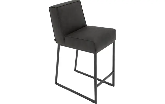 Goossens excellent barstoel tom grijs micro leer - 8215136-05
