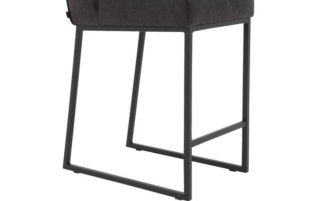 Goossens excellent barstoel tom grijs micro leer - 8215136-06