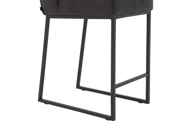 Goossens excellent barstoel tom grijs micro leer - 8215136-06