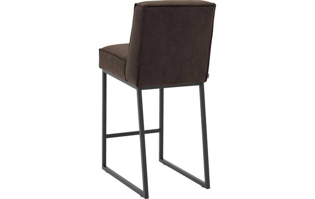 Goossens excellent barstoel tom bruin micro leer - 8215137-02