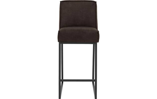 Goossens excellent barstoel tom bruin micro leer - 8215137-03