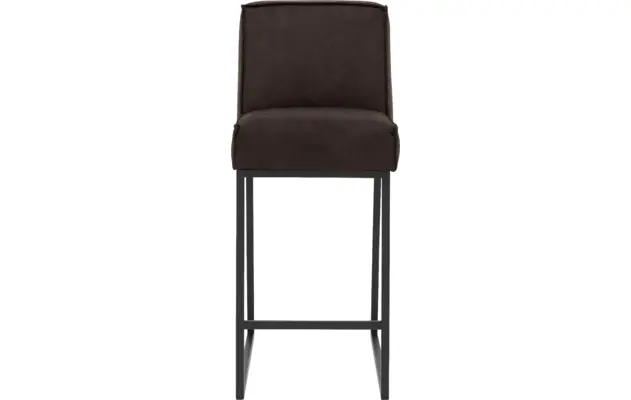 Goossens excellent barstoel tom bruin micro leer - 8215137-03