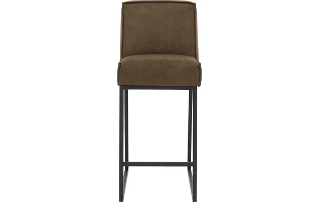 Goossens excellent barstoel tom groen micro leer - 8215138-03