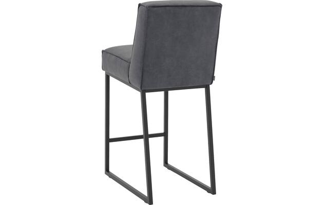 Goossens excellent barstoel tom blauw micro leer - 8215139-02