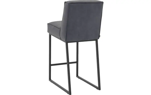 Goossens excellent barstoel tom blauw micro leer - 8215139-02