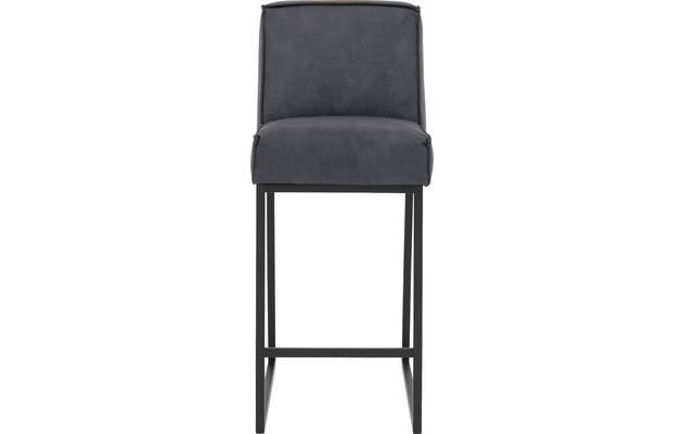 Goossens excellent barstoel tom blauw micro leer - 8215139-03