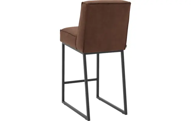 Goossens excellent barstoel tom bruin micro leer - 8215140-02
