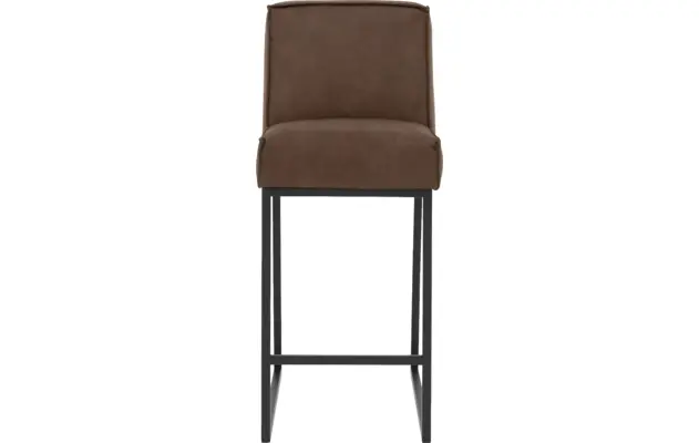 Goossens excellent barstoel tom bruin micro leer - 8215143-03